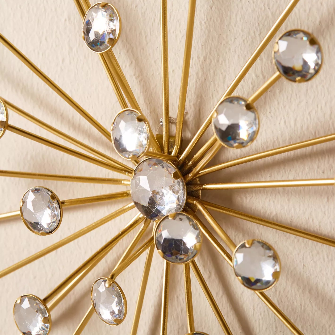 "Stellar Radiance" Crystal Burst Wall Decor Set - Set of 3