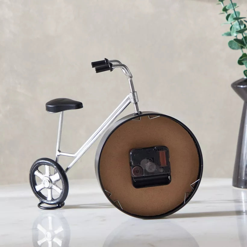 Vintage Bicycle Desk Clock - Unique Table Decor