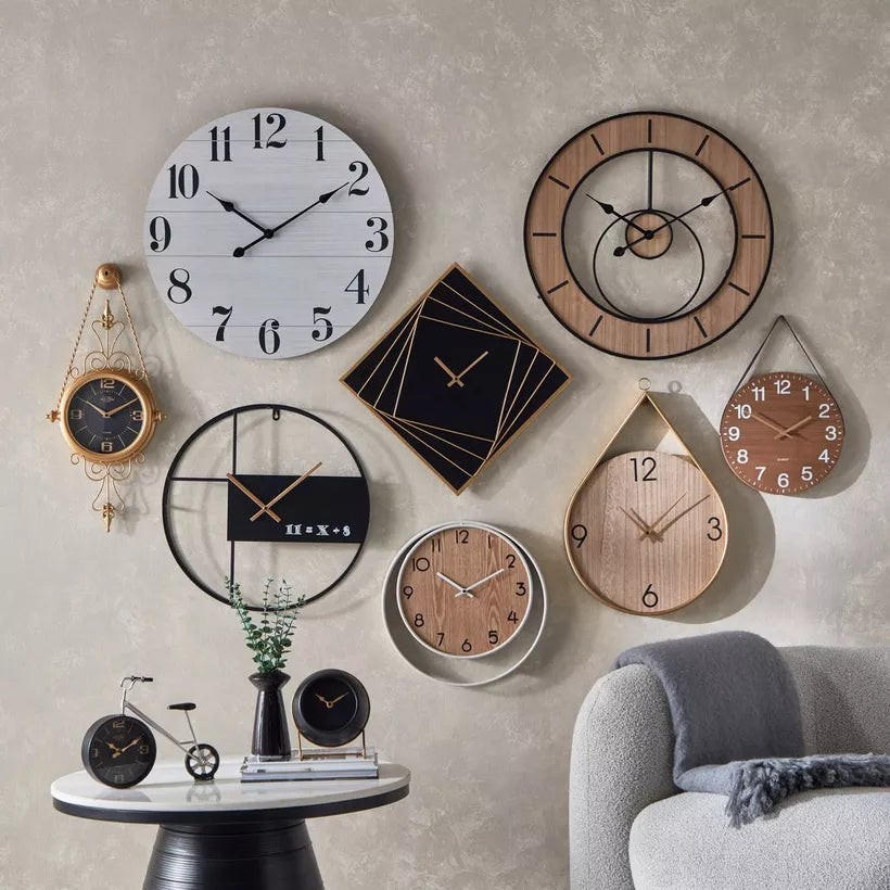 Vintage Bicycle Desk Clock - Unique Table Decor