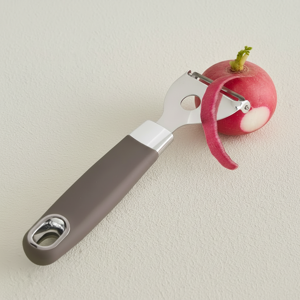 Premium Stainless Steel Ergonomic Swivel Vegetable Peeler