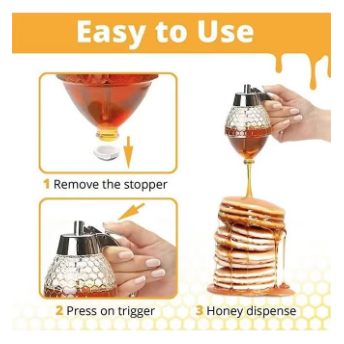 Honey or Maple Syrup Dispenser