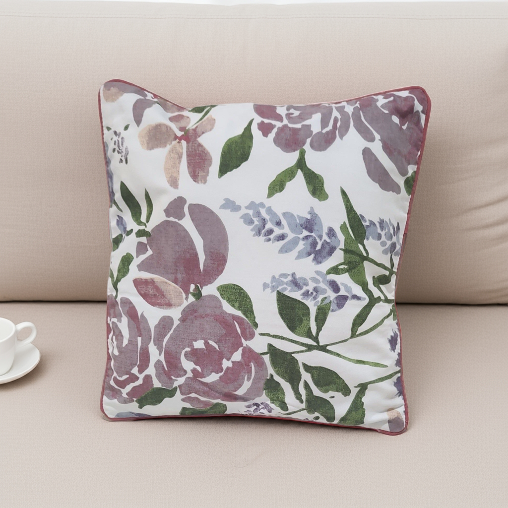 Vintage Bloom Floral Cushion Cover (Set of 5)