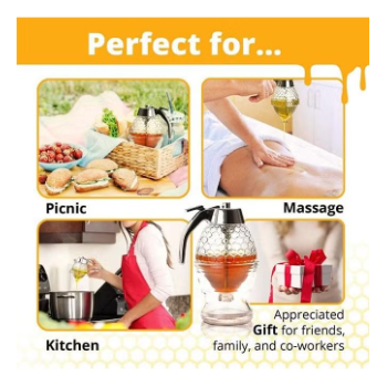 Honey or Maple Syrup Dispenser