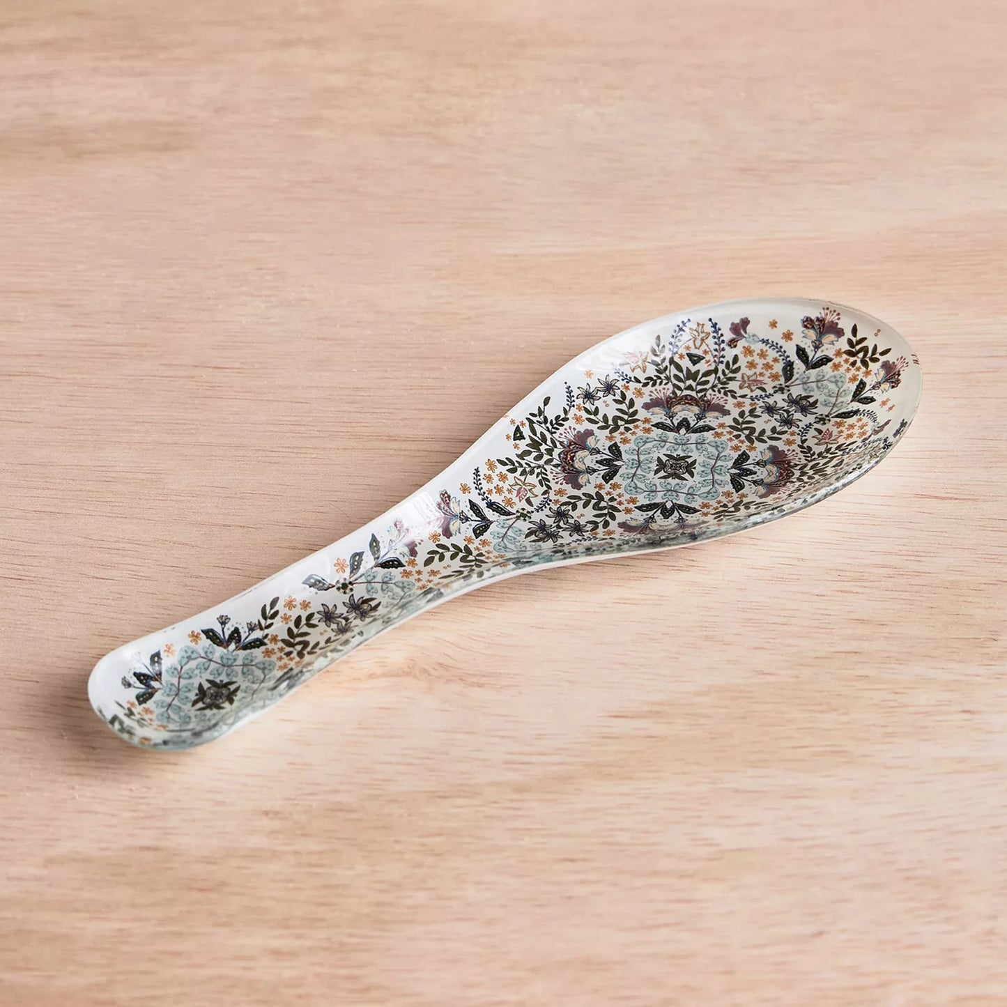 Modern Botanical Glass Spoon Rest