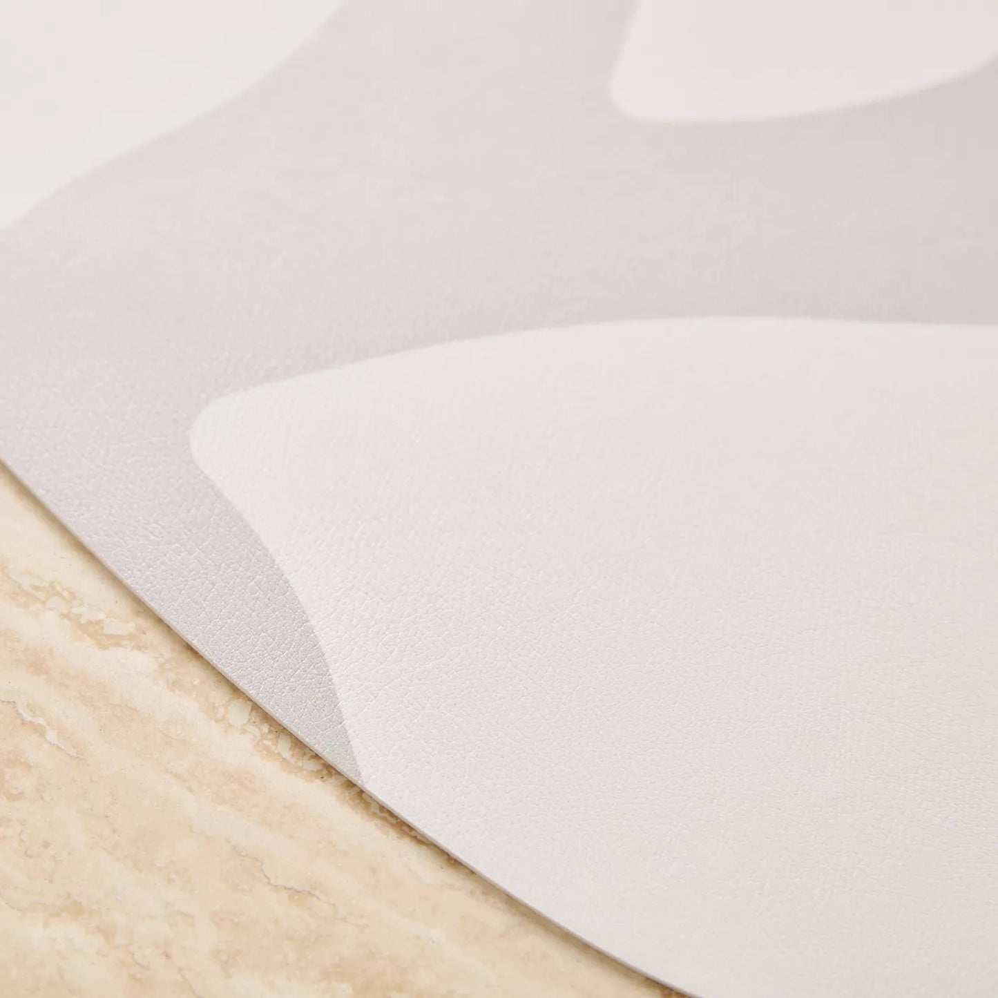 Modern Organic Shape Abstract Print Placemat (Set of 2)