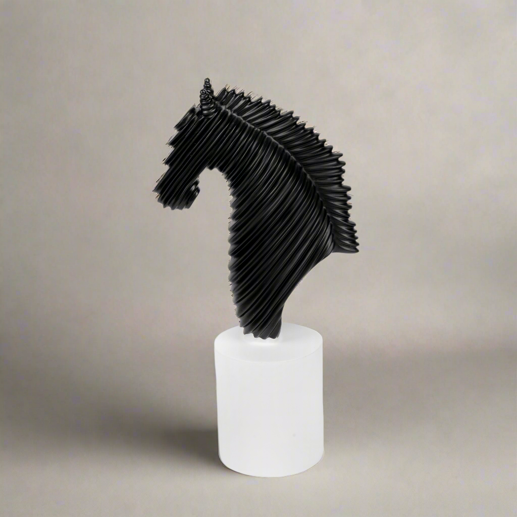 Kinetic Equine Abstract Sculpture