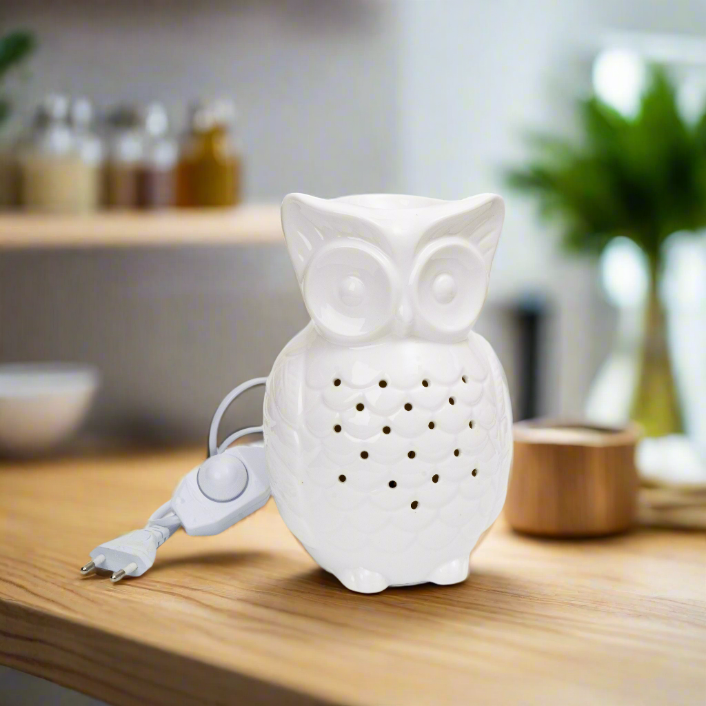 Charming Ceramic Owl Electric Diffuser