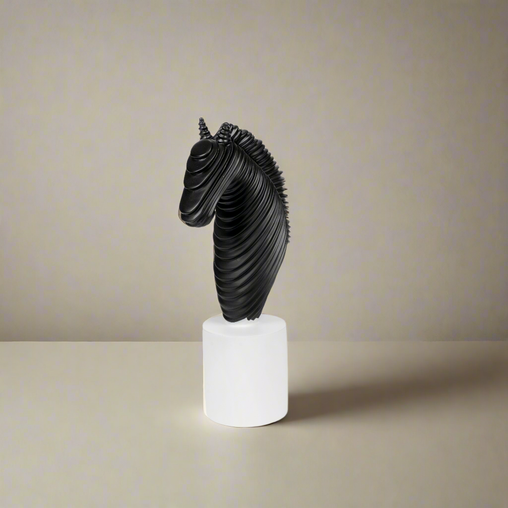 Kinetic Equine Abstract Sculpture