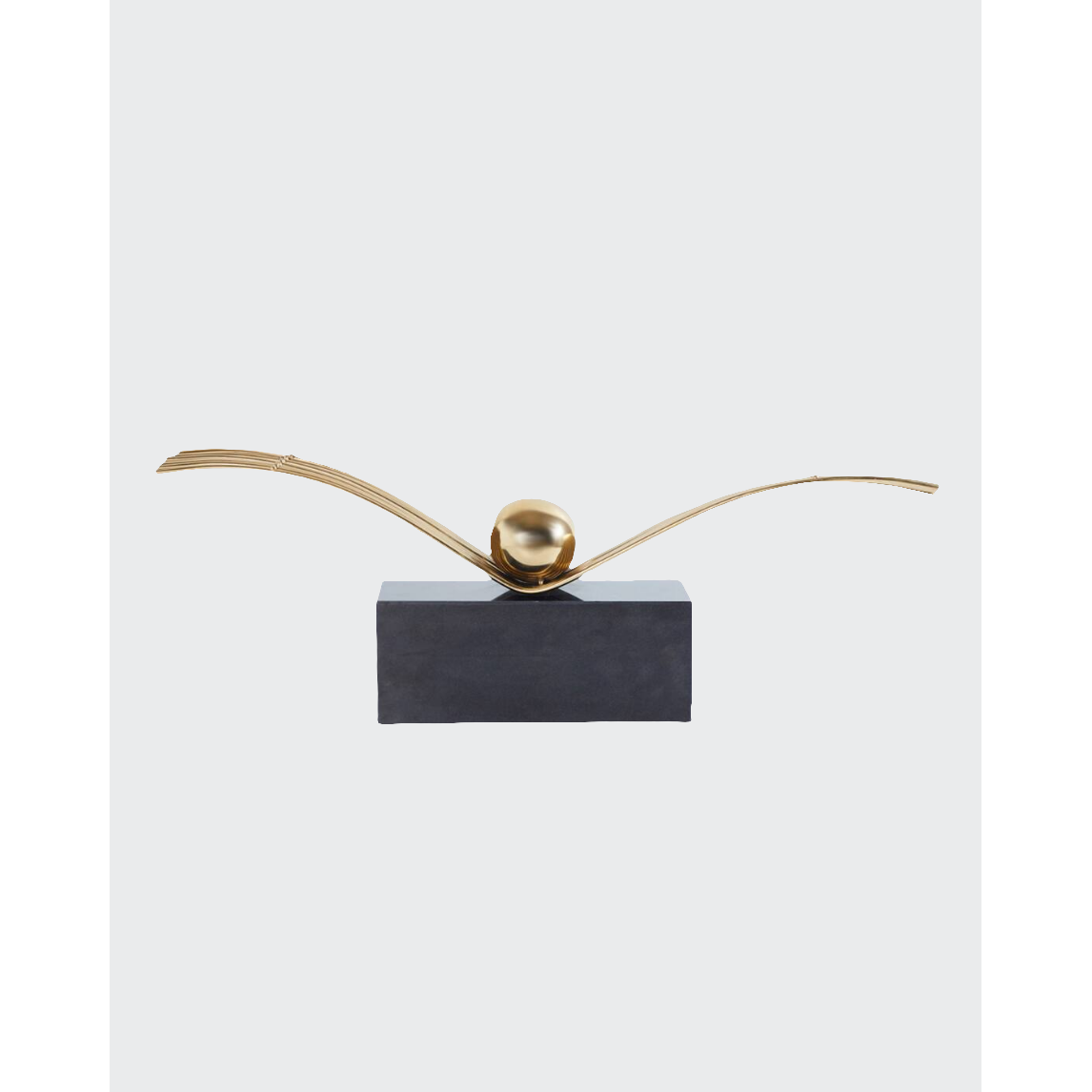 Golden Winged Ascent: A Symbol of Potential and Elegance