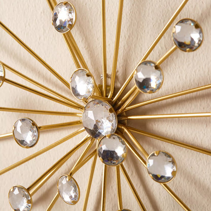 "Stellar Radiance" Crystal Burst Wall Decor Set - Set of 3