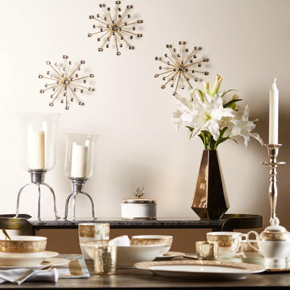 "Stellar Radiance" Crystal Burst Wall Decor Set - Set of 3