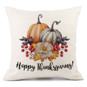 Happy Thanksgiving Decorative Cushion Cover