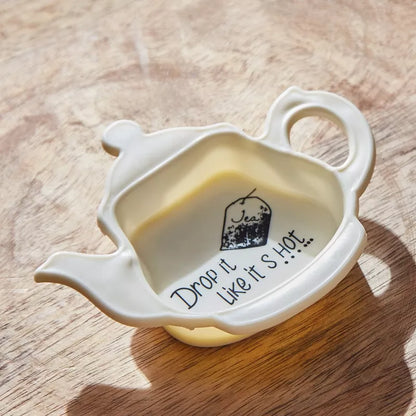 Sip & Sarcasm - Teapot Tea Bag Rest