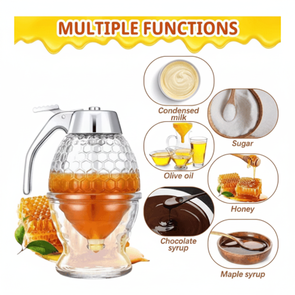 Honey or Maple Syrup Dispenser