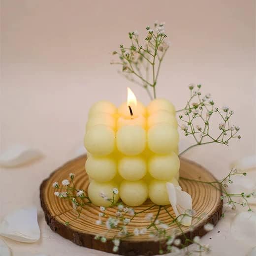 Rubik's Cube Aromatherapy Candle Home Fragrance Geometric Shape Ornament