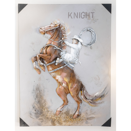 The Rearing Knight: Spirit of the Frontier