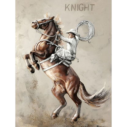 The Rearing Knight: Spirit of the Frontier