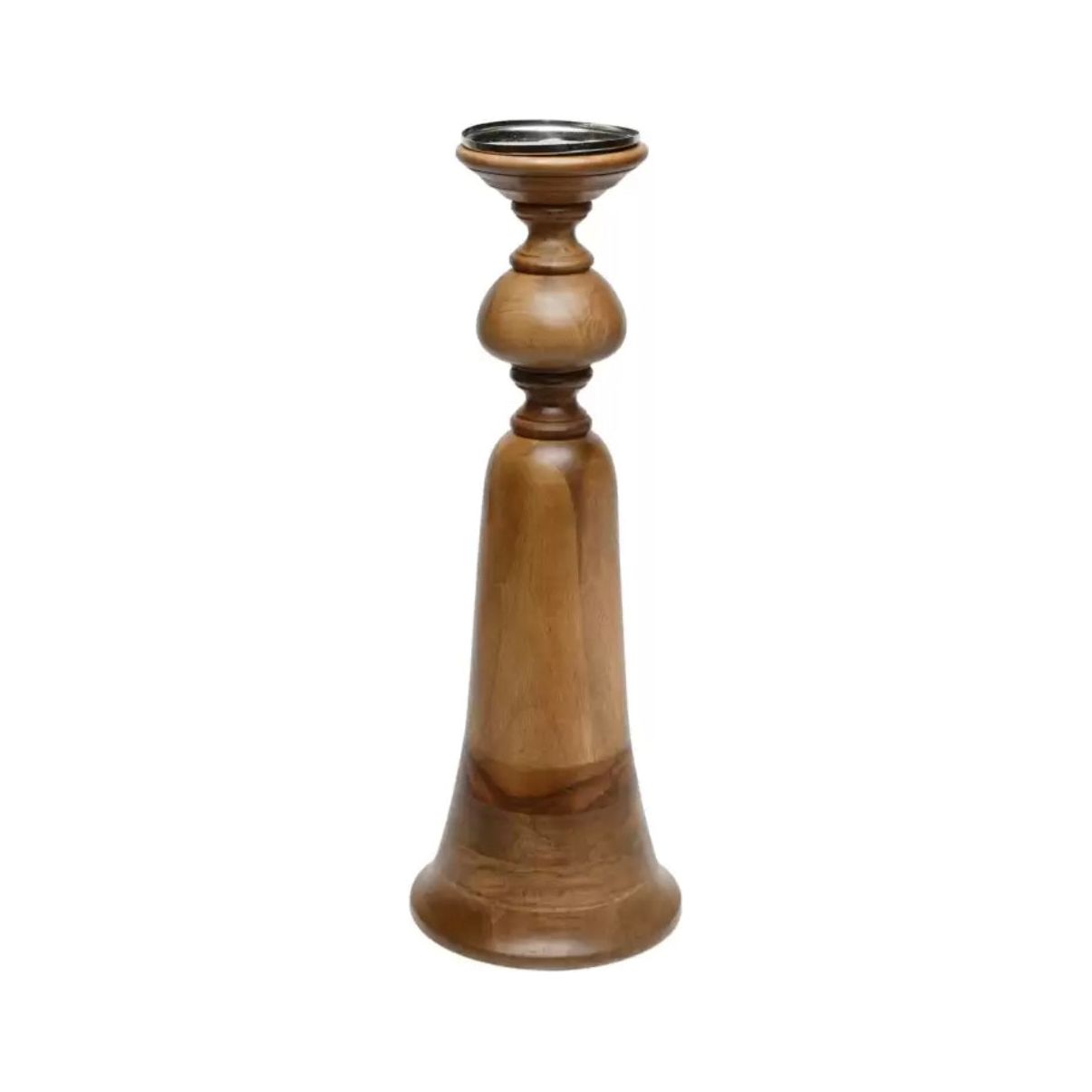 Ethereal Glow: Harp & Finial Puri Candle Holder (Large)