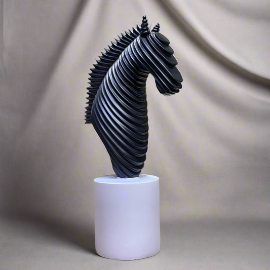 Kinetic Equine Abstract Sculpture