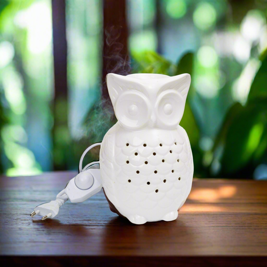 Charming Ceramic Owl Electric Diffuser